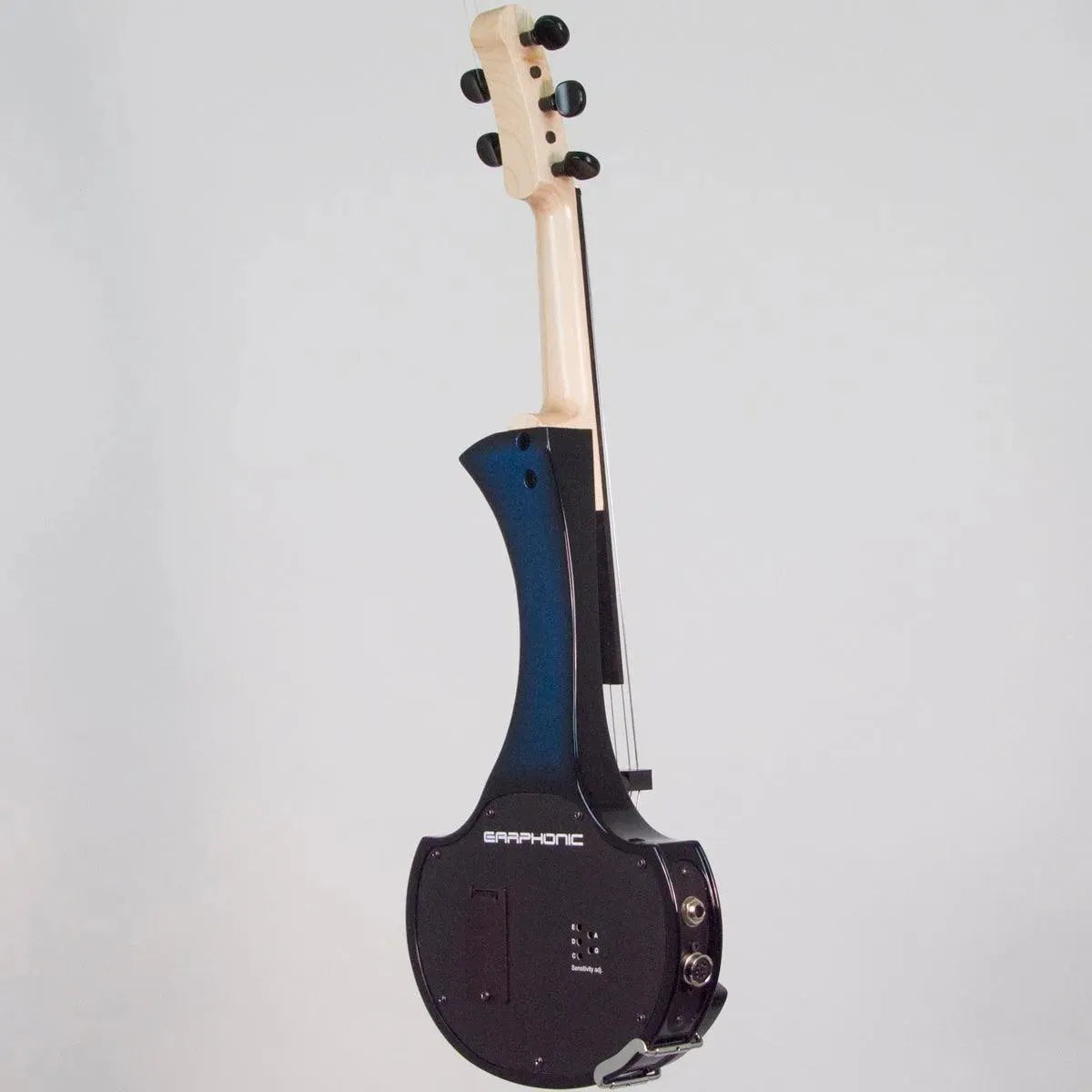 Cantini Earphonic 5-String Electric Violin with MIDI, Blue/Black Sunburst - Image 5