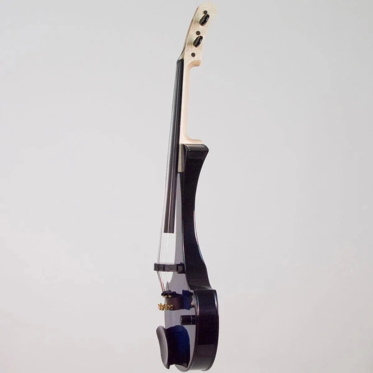 Cantini Earphonic 5-String Electric Violin with MIDI, Blue/Black Sunburst - Image 8