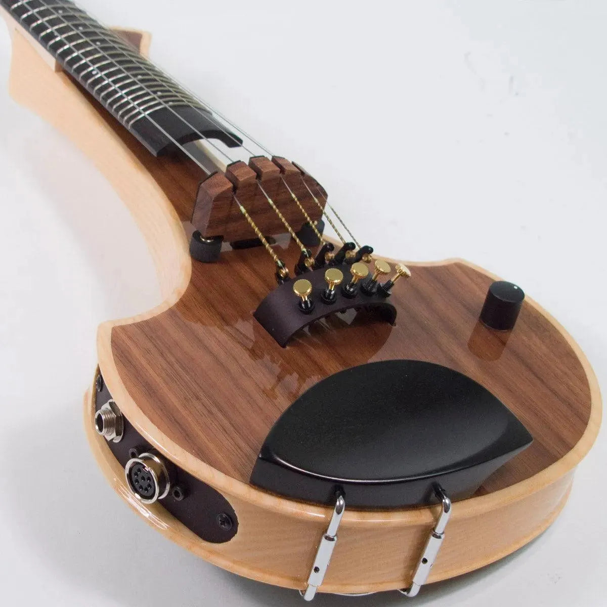 Cantini Earphonic 5-string Fretted Electric Violin with MIDI, Canaletto - Image 18