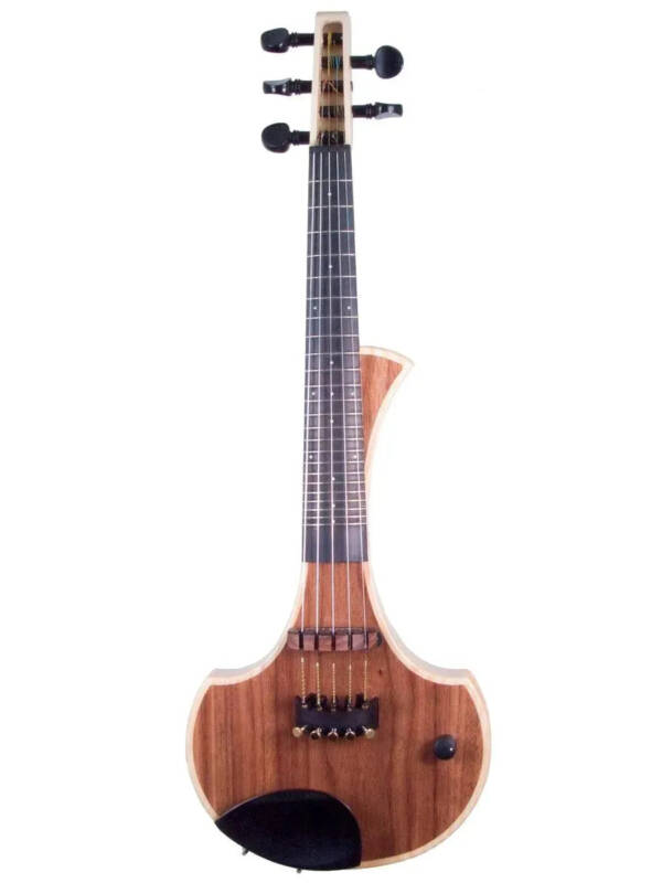 Cantini Earphonic 5-string Fretted Electric Violin with MIDI, Canaletto
