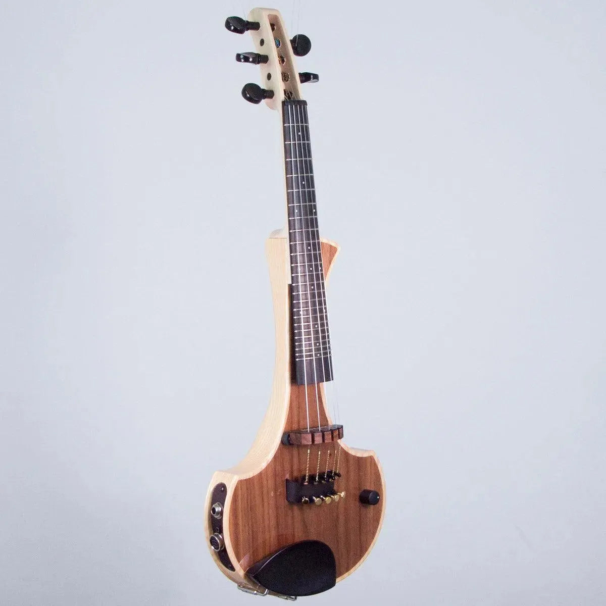 Cantini Earphonic 5-string Fretted Electric Violin with MIDI, Canaletto - Image 3