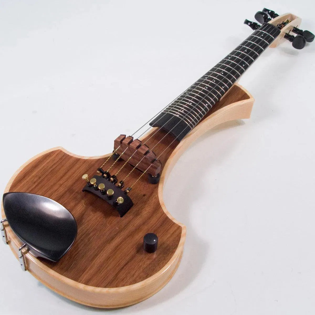 Cantini Earphonic 5-string Fretted Electric Violin with MIDI, Canaletto - Image 13