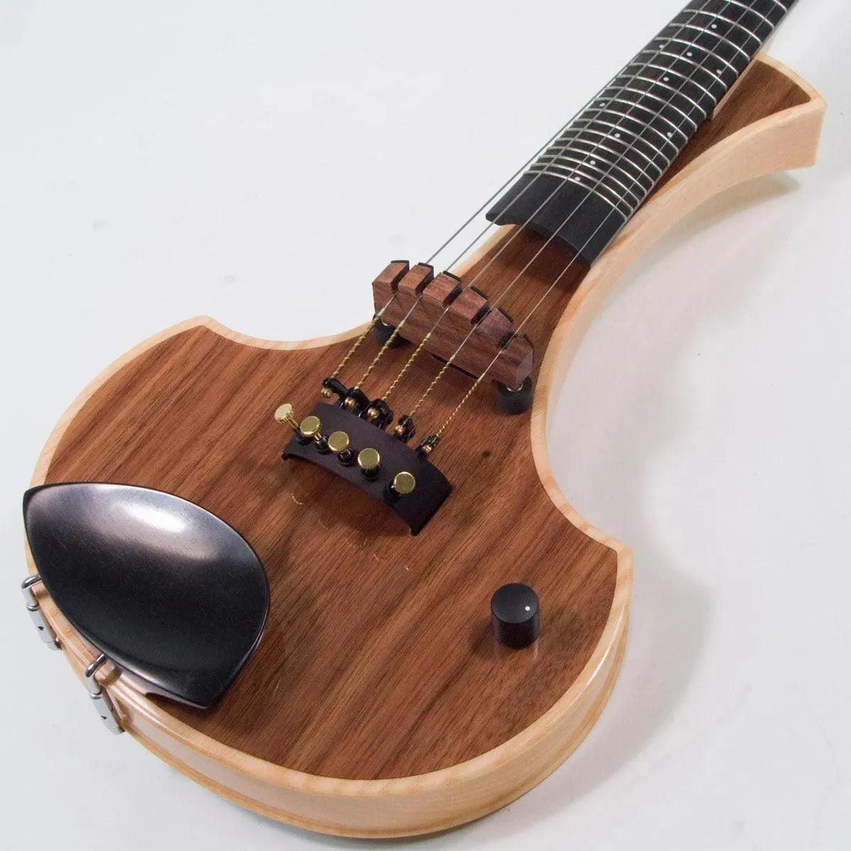 Cantini Earphonic 5-string Fretted Electric Violin with MIDI, Canaletto - Image 17