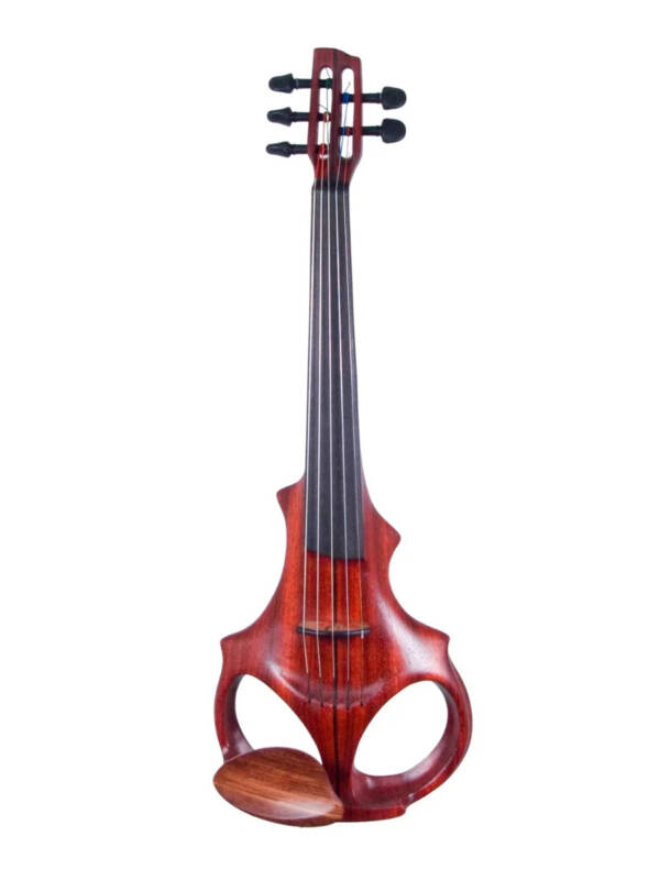ETJ 5-string Electric Violin, dark red padauk