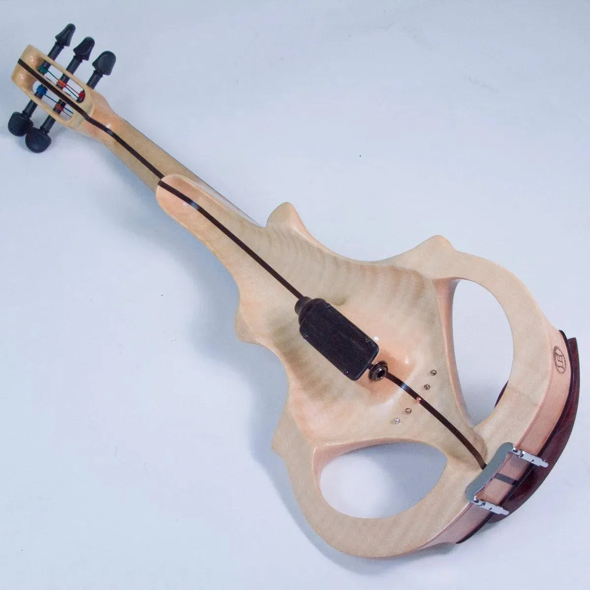 ETJ 5-string electric violin, flamed maple/ebony - Image 27