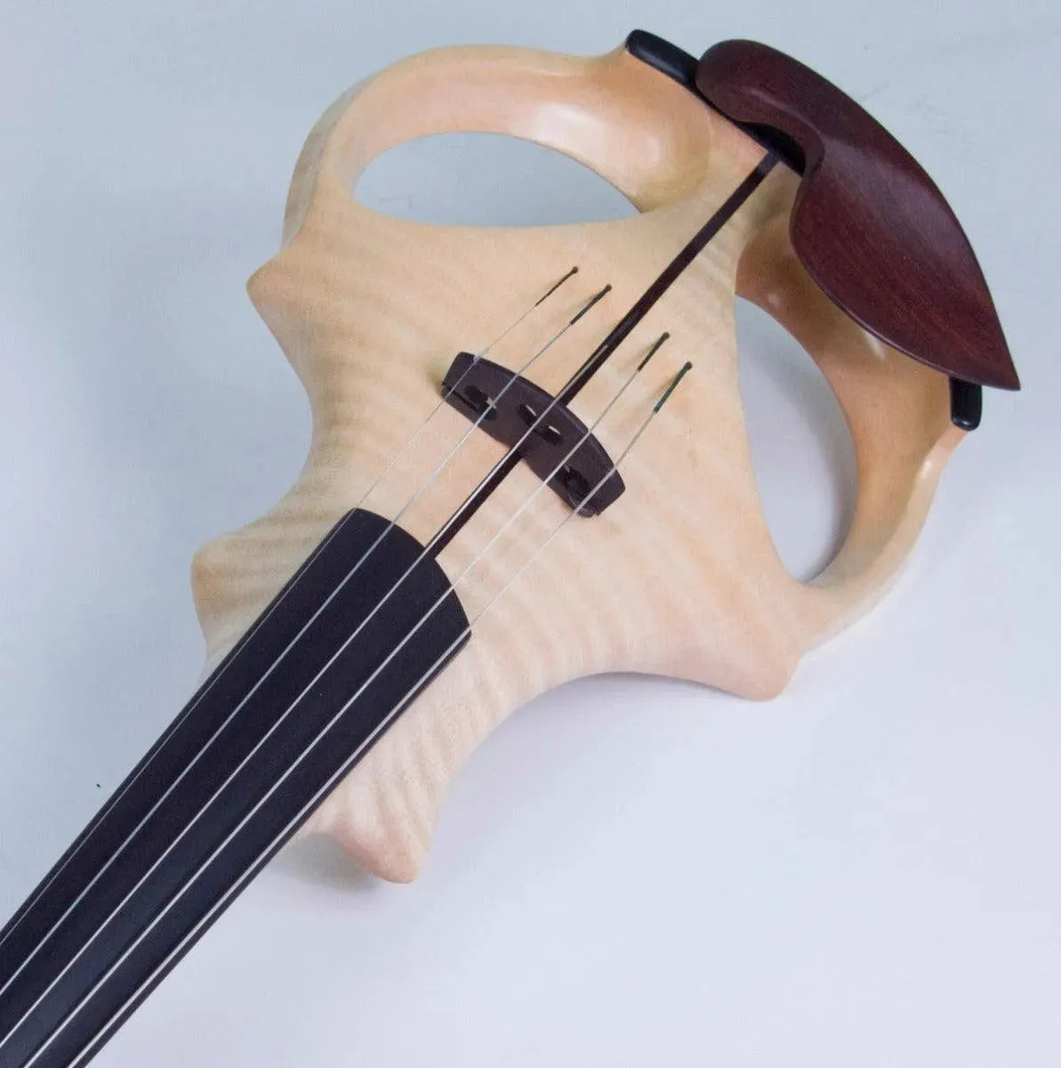 ETJ 5-string electric violin, flamed maple/ebony - Image 23