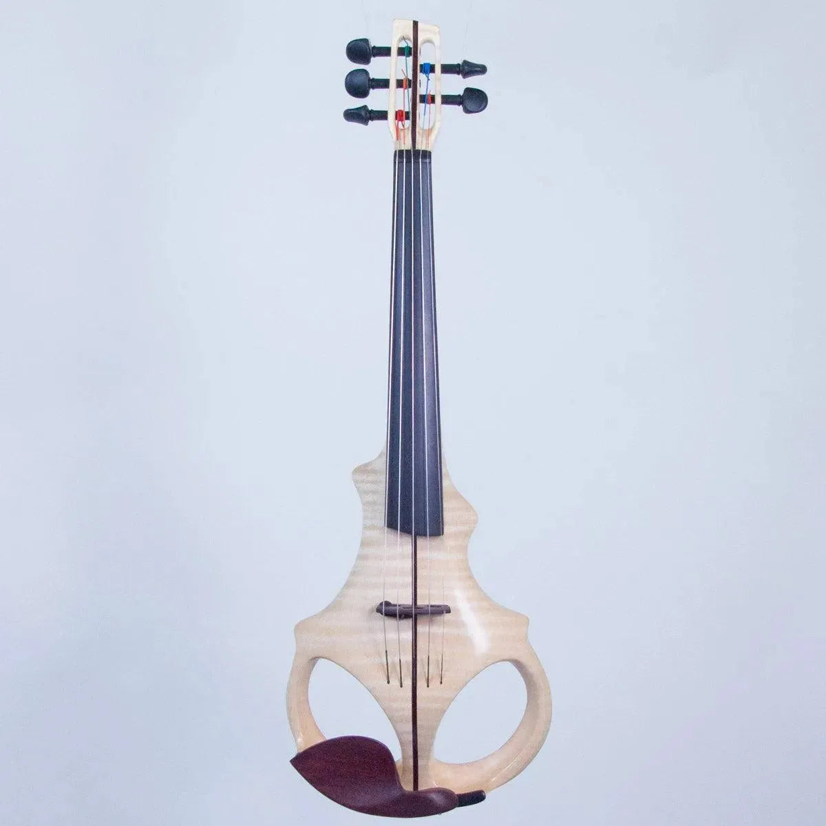 ETJ 5-string electric violin, flamed maple/ebony - Image 2