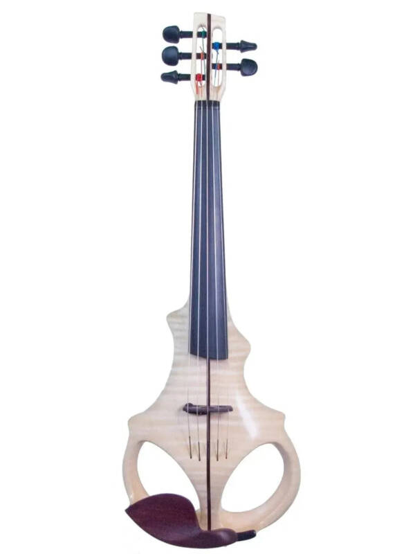 ETJ 5-string electric violin, flamed maple/ebony