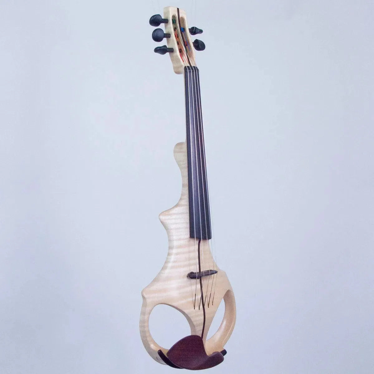 ETJ 5-string electric violin, flamed maple/ebony - Image 3