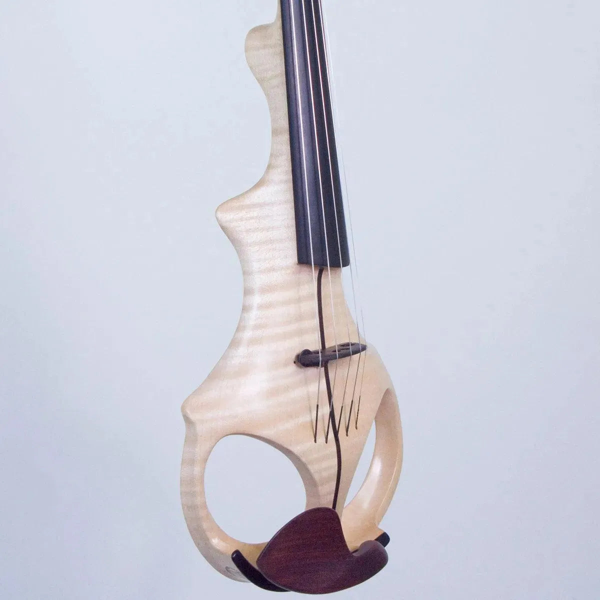 ETJ 5-string electric violin, flamed maple/ebony - Image 11
