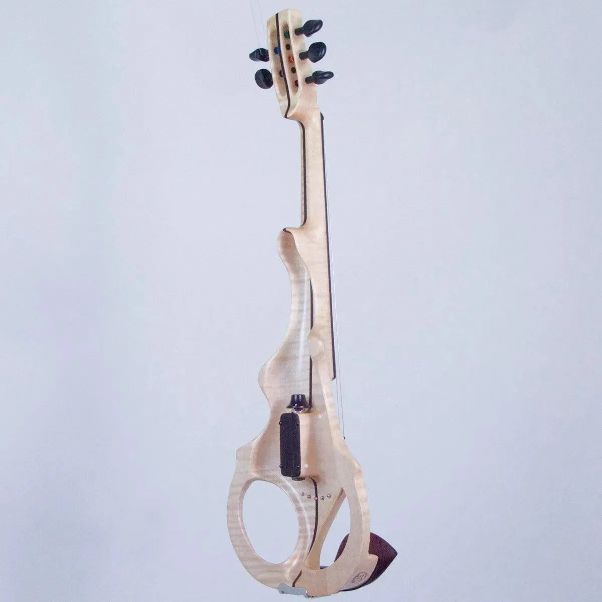 ETJ 5-string electric violin, flamed maple/ebony - Image 5