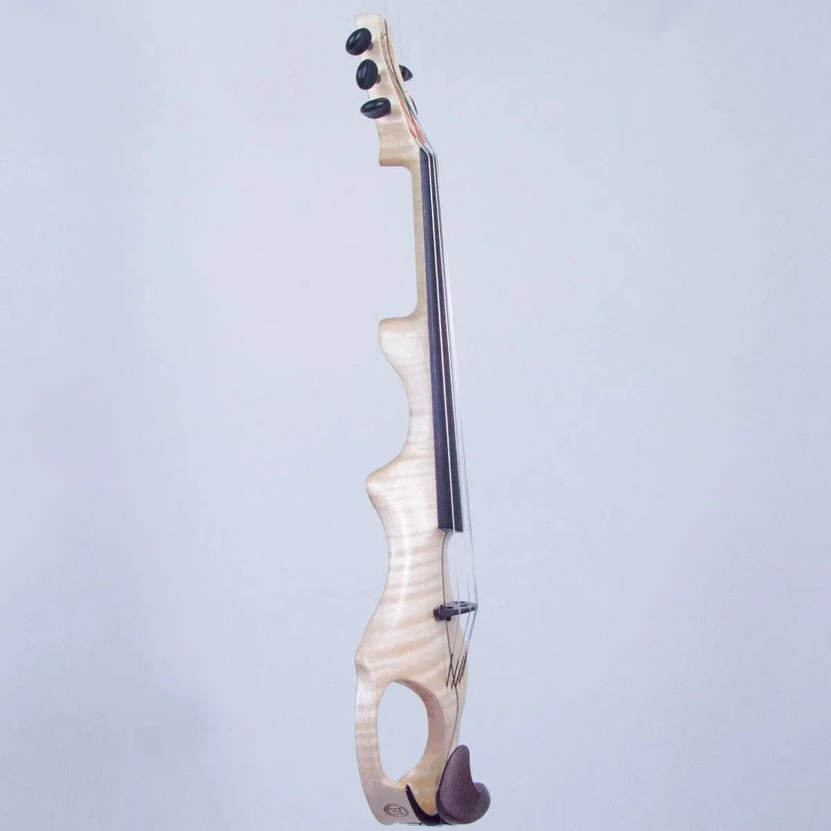 ETJ 5-string electric violin, flamed maple/ebony - Image 4