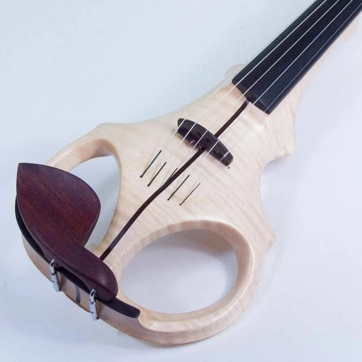 ETJ 5-string electric violin, flamed maple/ebony - Image 25
