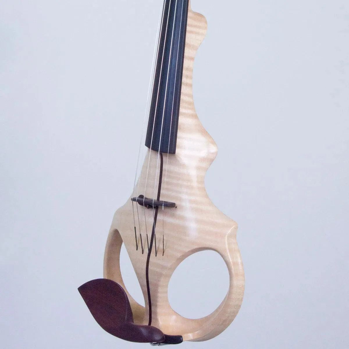ETJ 5-string electric violin, flamed maple/ebony - Image 17