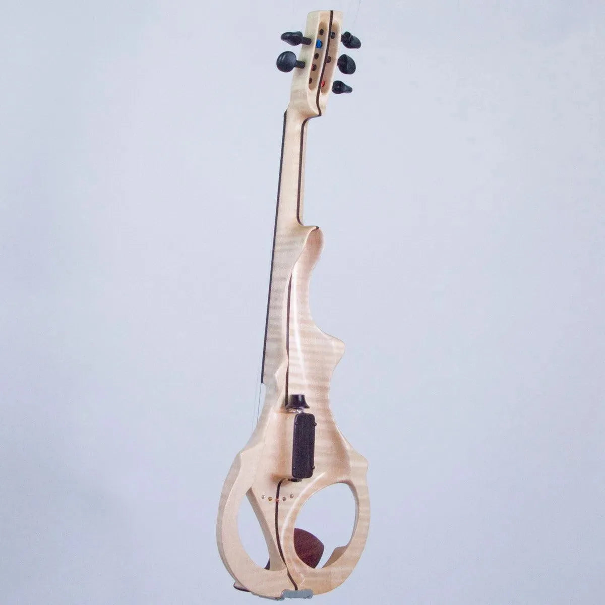 ETJ 5-string electric violin, flamed maple/ebony - Image 7
