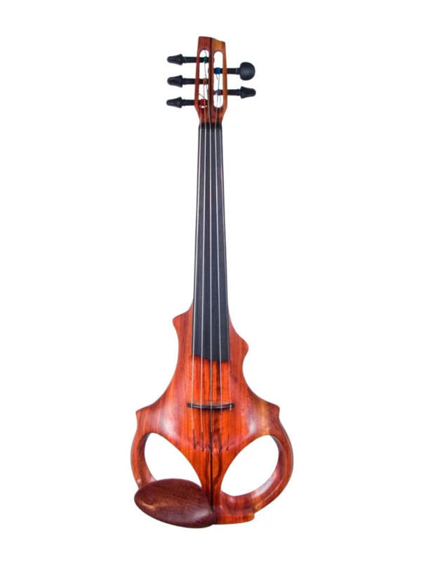 ETJ 5-string Electric Violin, two-tone padauk body