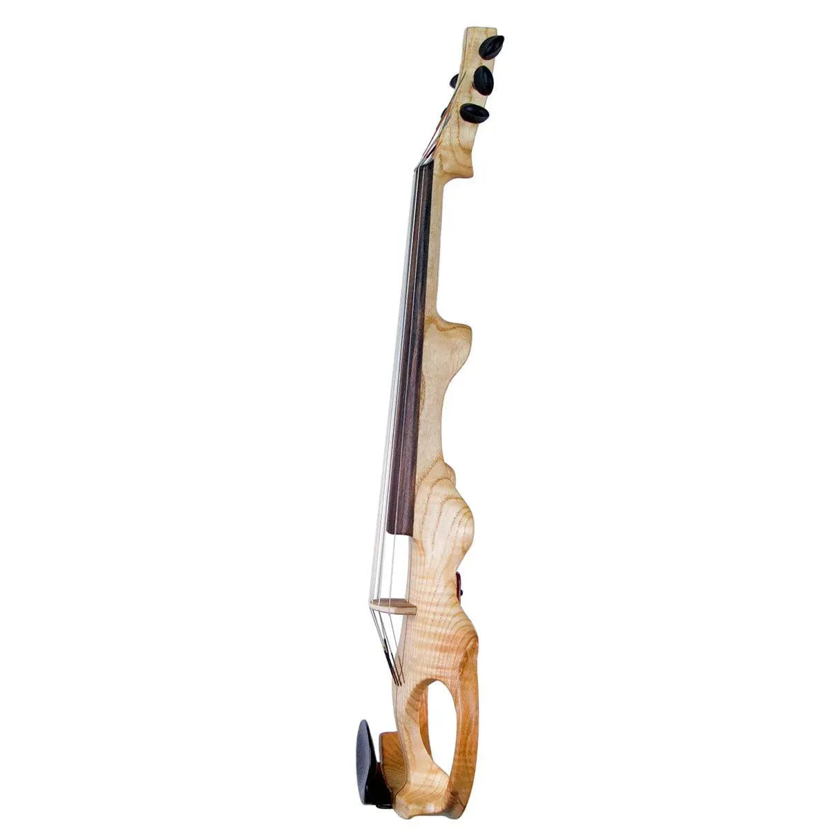 ETJ 6-string Electric Violin, Flamed Ash Neck-Thru Body with Starfish Designs Pickup - Image 4