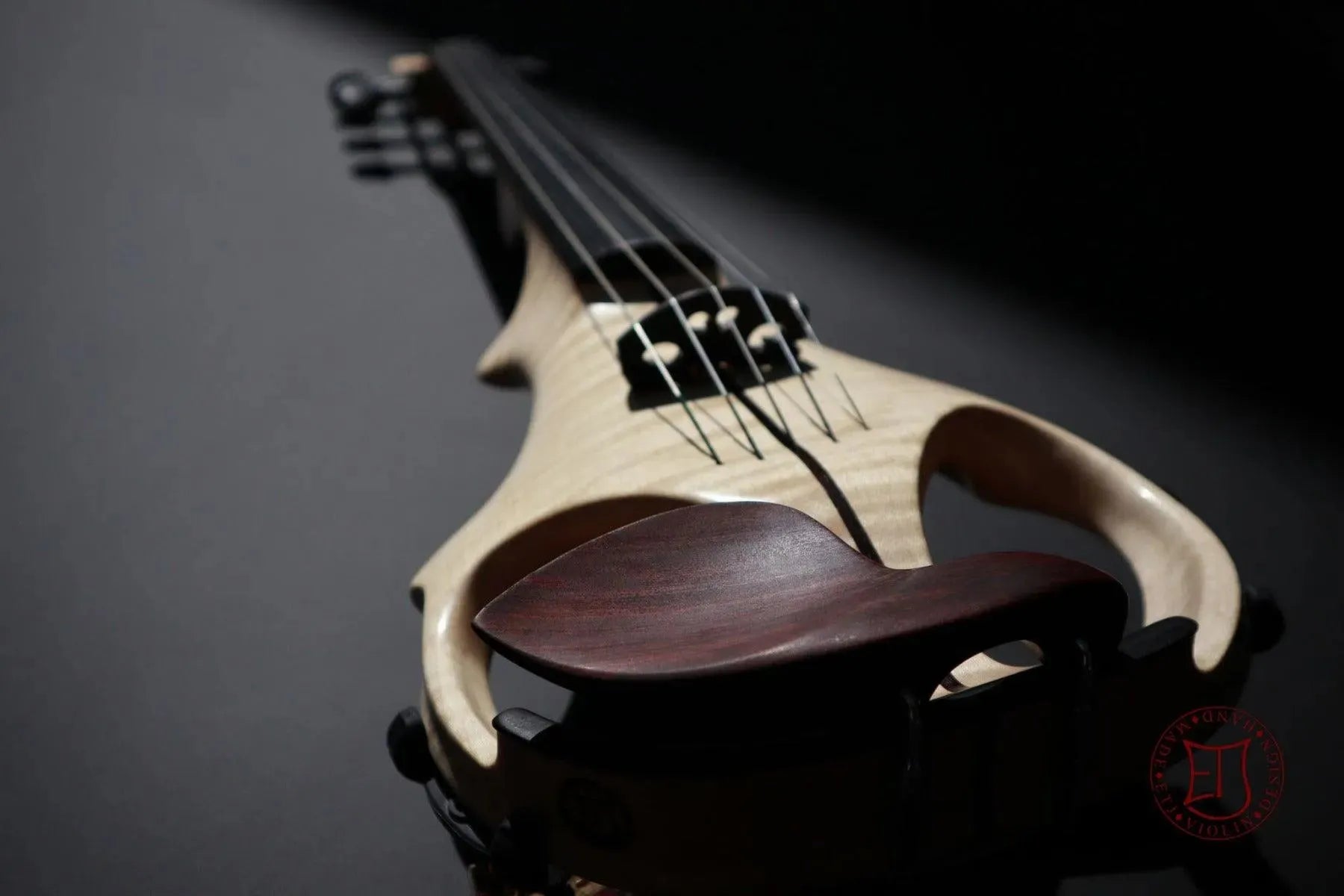 ETJ 5-string electric violin, flamed maple/ebony - Image 33