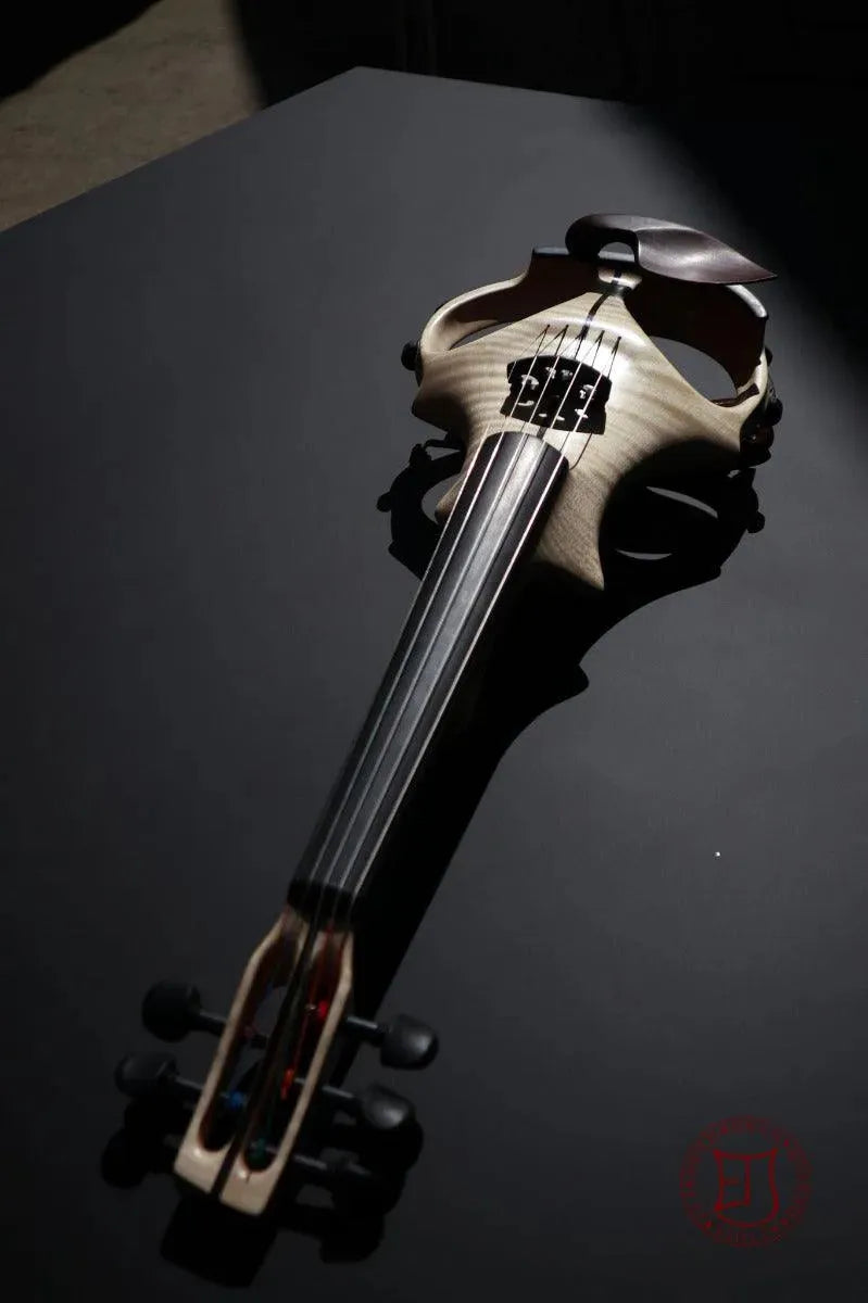 ETJ 5-string electric violin, flamed maple/ebony - Image 34