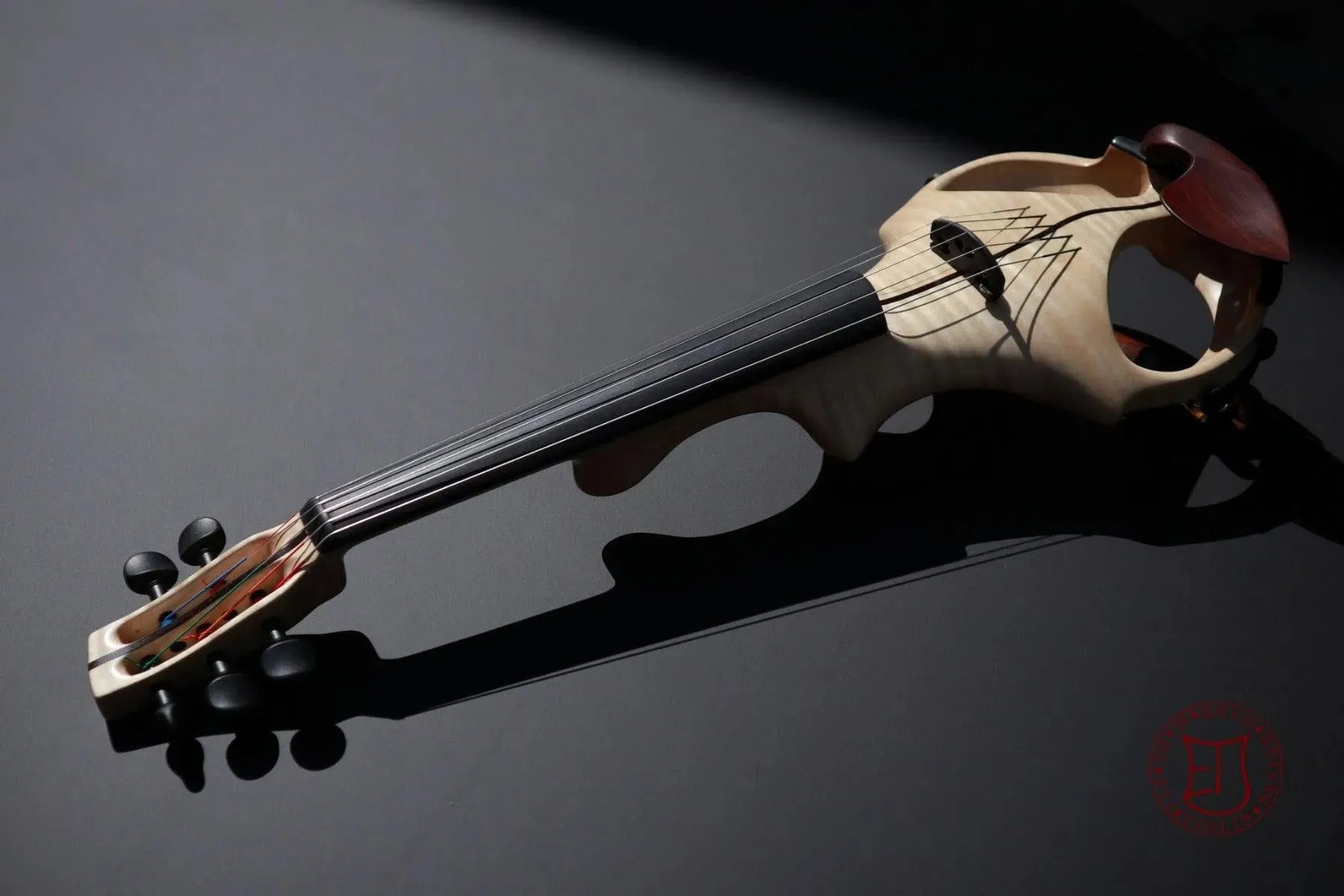 ETJ 5-string electric violin, flamed maple/ebony - Image 35