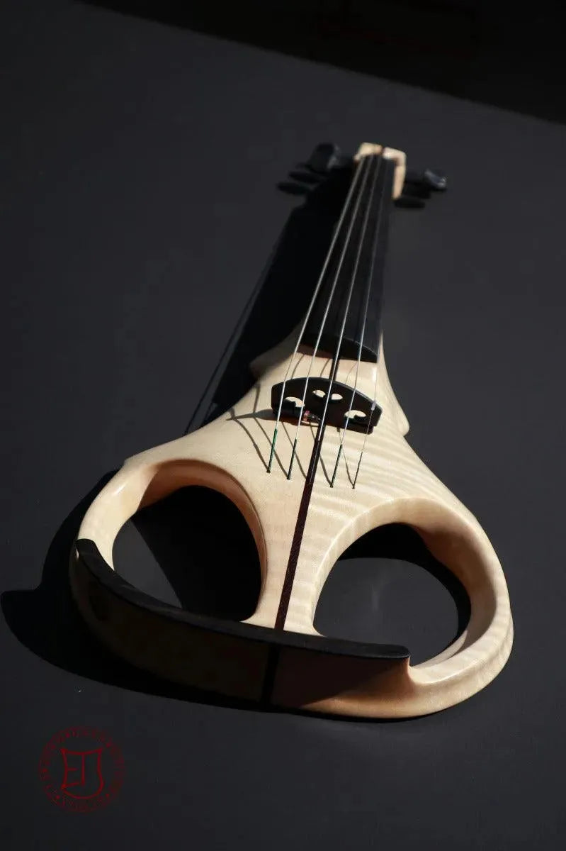 ETJ 5-string electric violin, flamed maple/ebony - Image 37