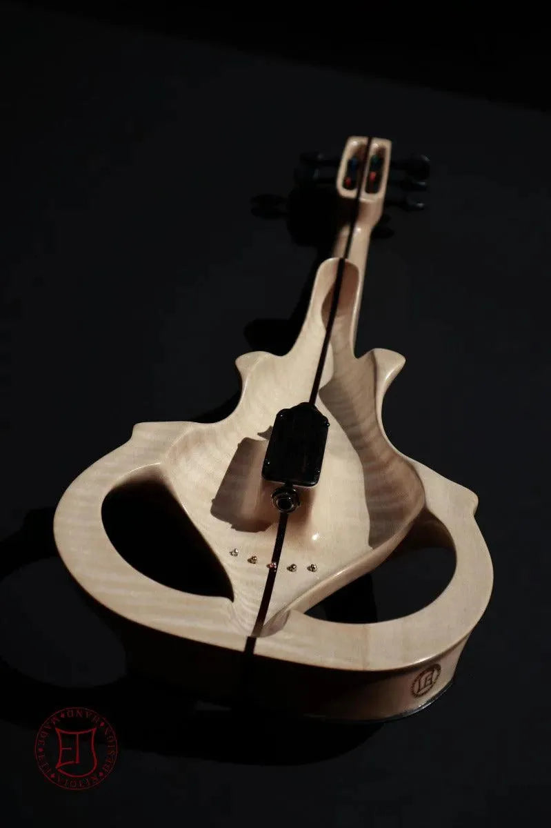 ETJ 5-string electric violin, flamed maple/ebony - Image 38