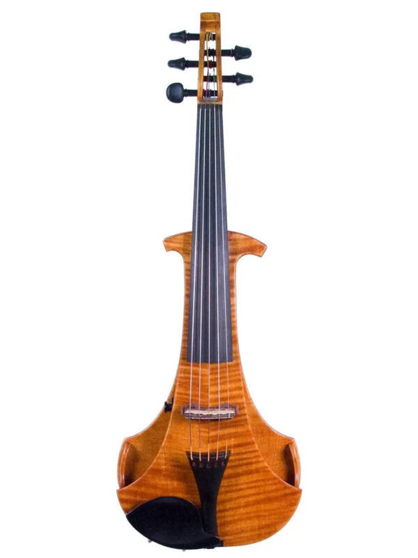 Fortevio Feather 5-string electric violin, Red Mahogany
