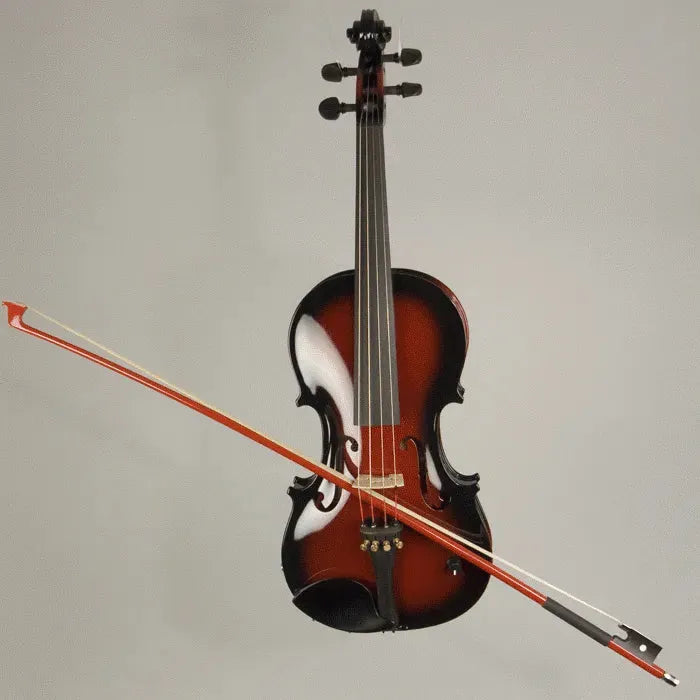 Barcus Berry Vibrato AE violin, Red Berry Burst - Image 2