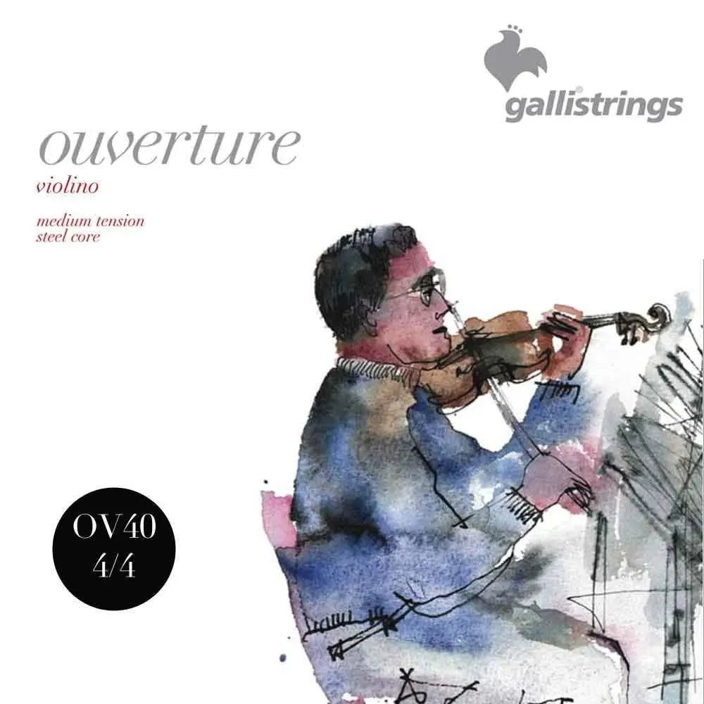 Galli Ouverture violin strings, 4-string set