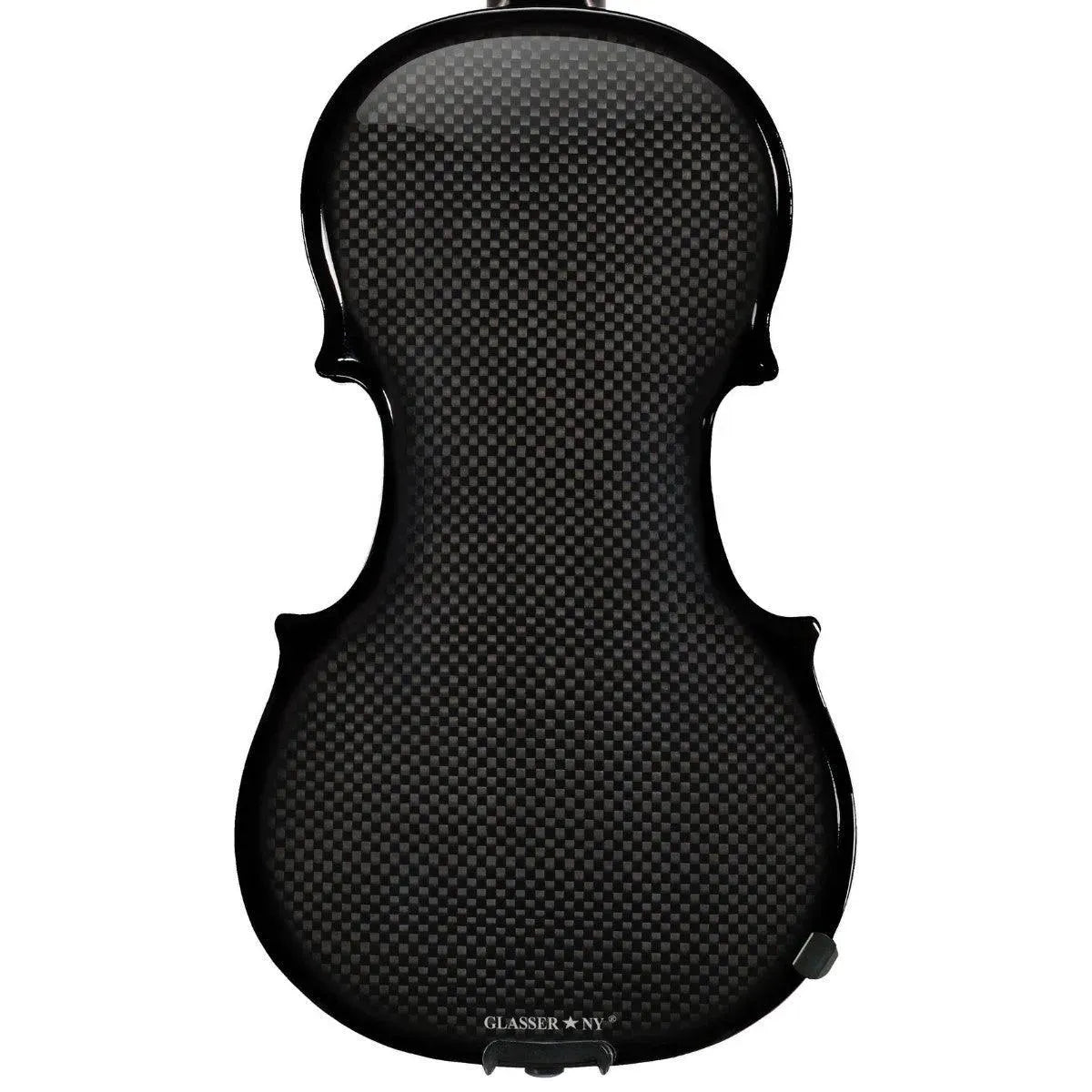 Glasser AE 6-string carbon composite acoustic-electric violin, black - Image 4