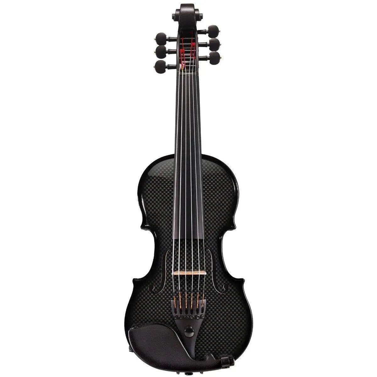 Glasser AE 6-string carbon composite acoustic-electric violin, black