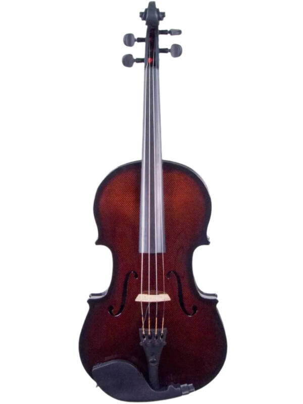 Glasser AE Carbon Fiber Acoustic-Electric 16-inch Viola, Orange