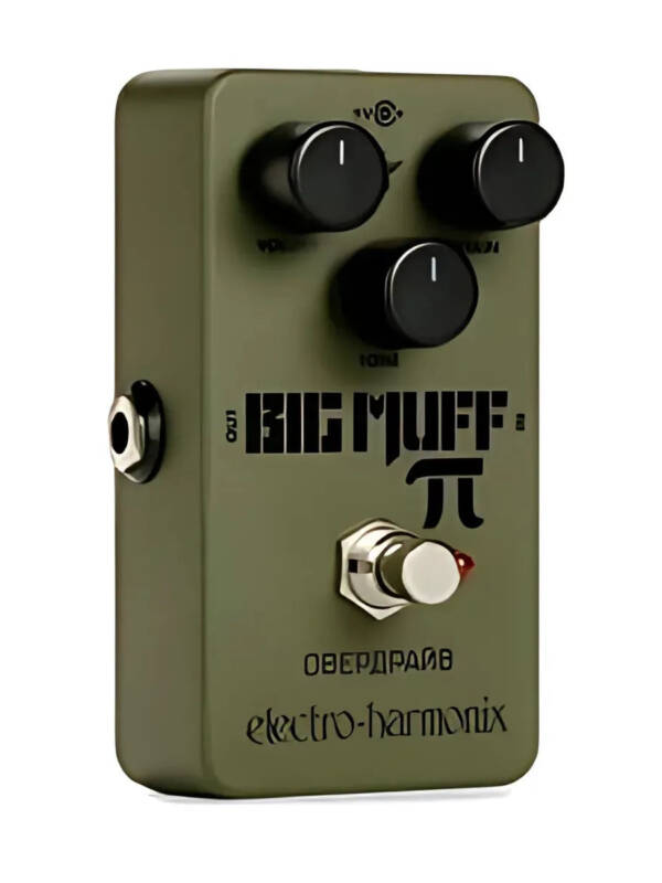 Electro-Harmonix Green Russian Big Muff Pi fuzz pedal