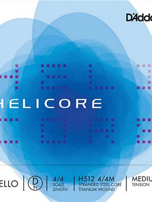 Helicore Cello D string, medium