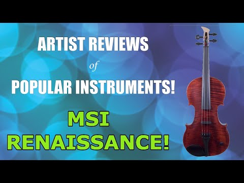 MSI Renaissance semi-hollow 5-string electric violin - Image 5