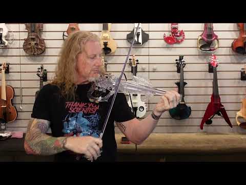3Dvarius 5-String Acrylic 3D Printed Electric Violin - Image 8