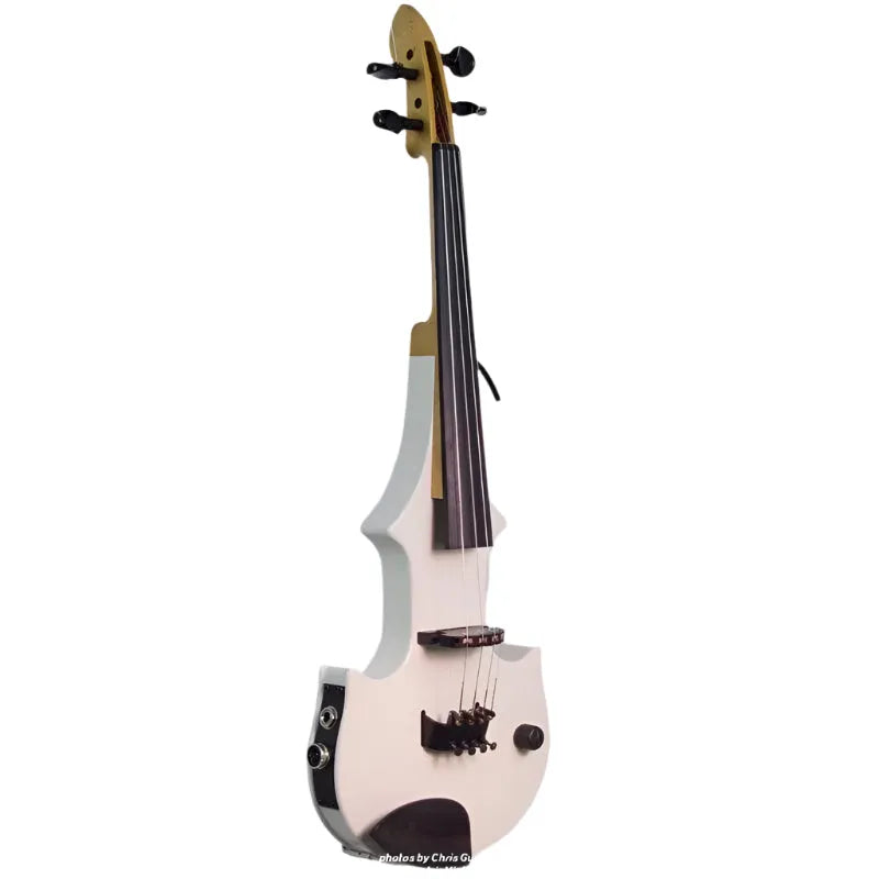 ZETA JV44 Jazz Fusion violin, gloss white - Image 2