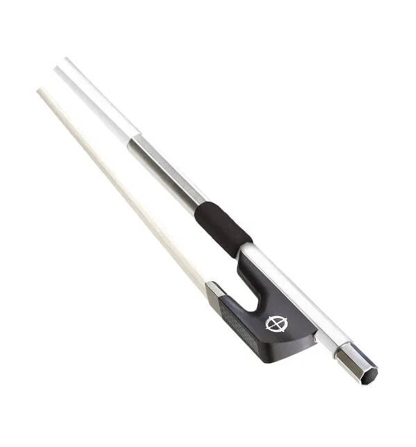 CodaBow Joule Chroma violin bow, Pearl White