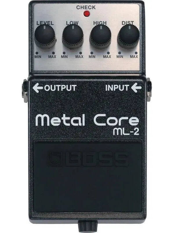Boss ML-2 Metal Core distortion pedal