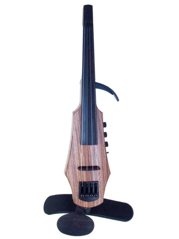 NS Design CR4 4-string electric violin, Zebrawood