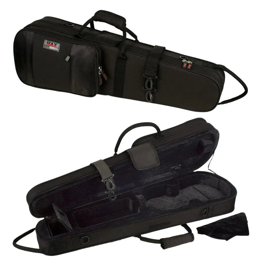 Realist RV4PeBA Pro Ac-El Violin with Instant Active, Trans Black finish & Wittner Finetune Pegs - Image 10