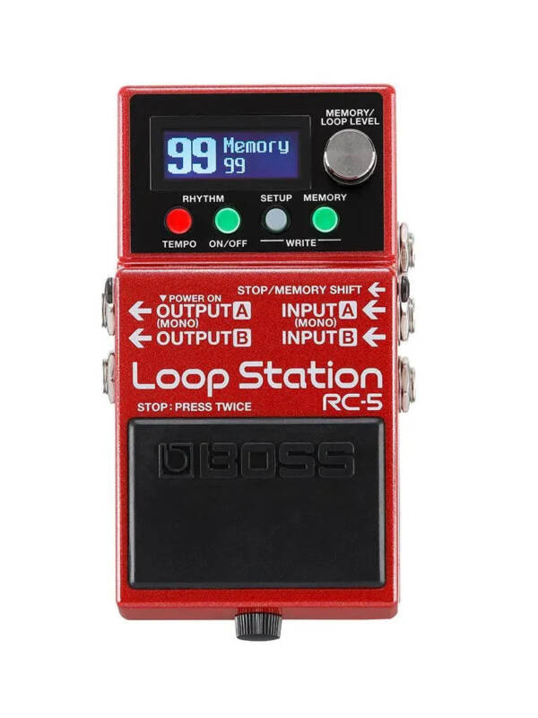 Boss RC-5 Loop Station Compact Phrase Looper Pedal
