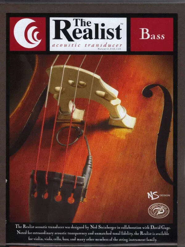 The Realist Acoustic Upright Bass Pickup