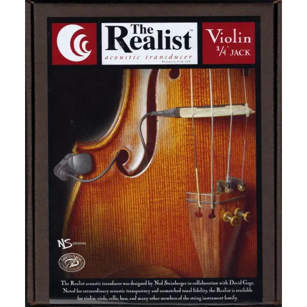 The Realist Copperhead Violin Pickup