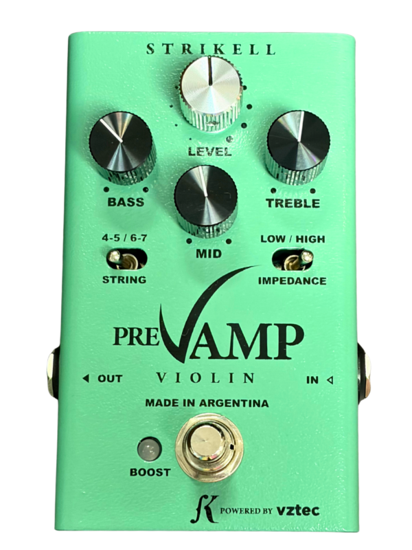 Strikell PreVamp Violin preamplifier for violins