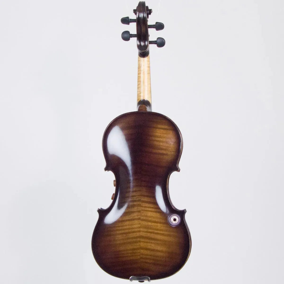 Realist RV4PeBA Pro Ac-El Violin with Instant Active, Trans Black finish & Wittner Finetune Pegs - Image 6