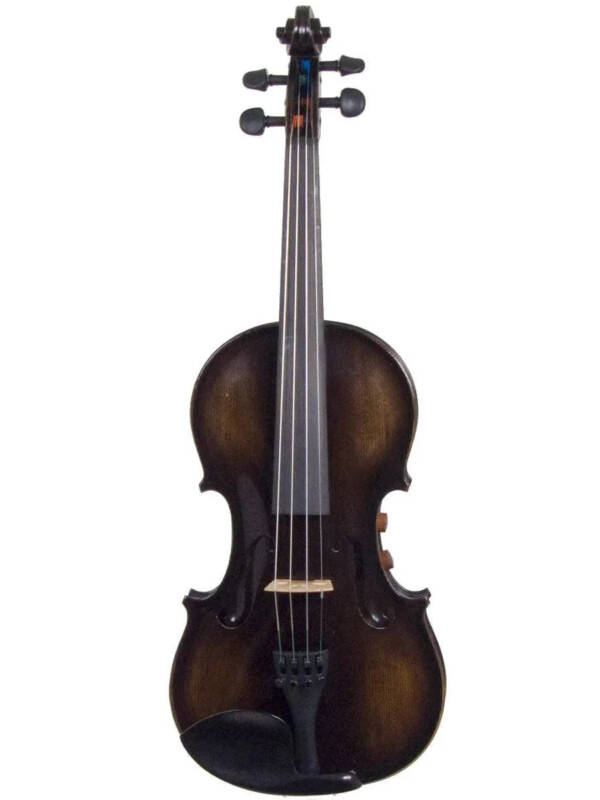Realist RV4PeBA Pro Ac-El Violin with Instant Active, Trans Black finish & Wittner Finetune Pegs