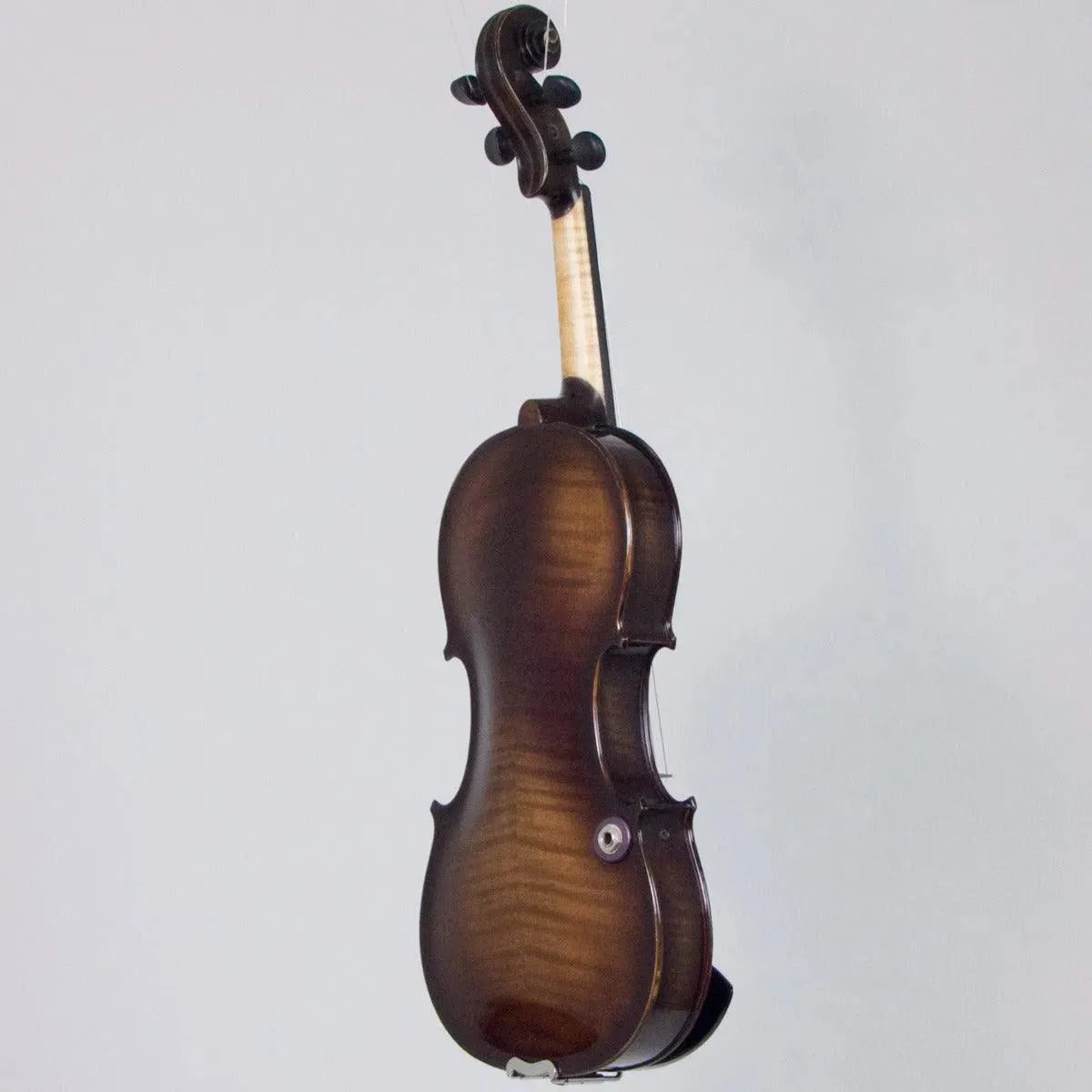 Realist RV4PeBA Pro Ac-El Violin with Instant Active, Trans Black finish & Wittner Finetune Pegs - Image 5
