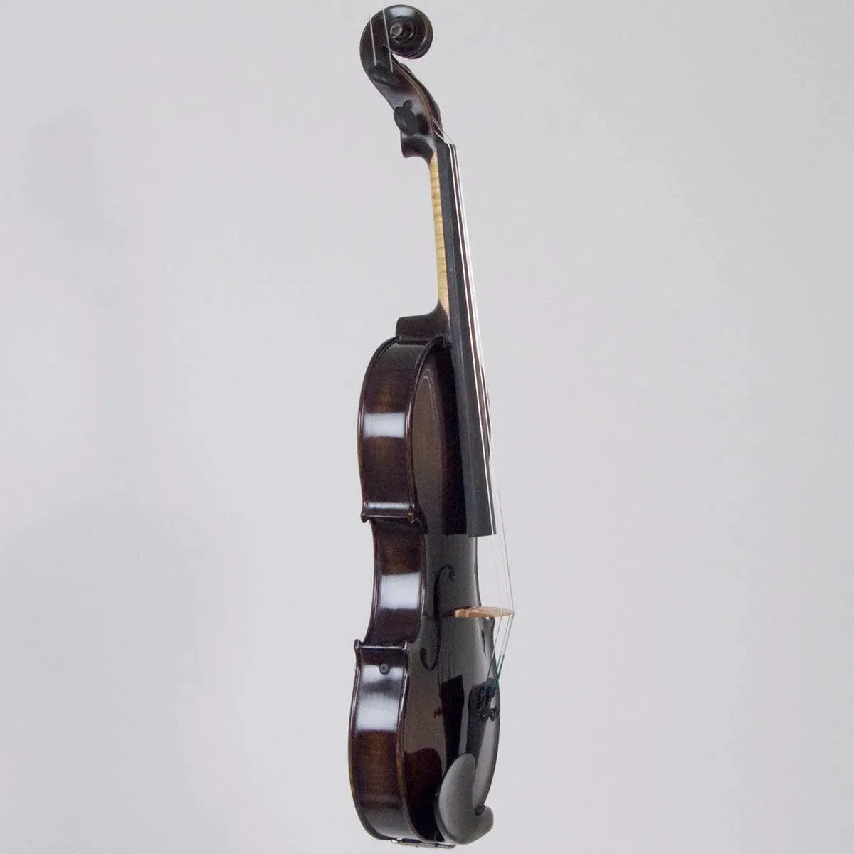 Realist RV4PeBA Pro Ac-El Violin with Instant Active, Trans Black finish & Wittner Finetune Pegs - Image 4