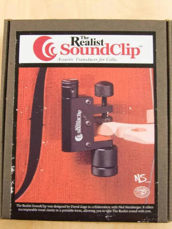 Realist SoundClip Cello Pickup